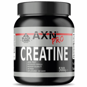 AXN PRO® – Creatina Monohidrato 500g Sin sabor – (200MESH – Micronizada)